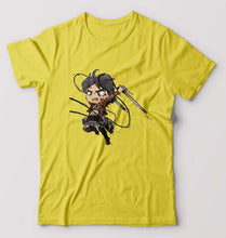 Load image into Gallery viewer, Attack on Titan T-Shirt for Men-Yellow-Ektarfa.online
