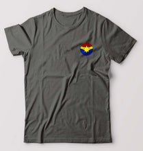 Load image into Gallery viewer, Captain marvel logo T-Shirt for Men-Charcoal-Ektarfa.online