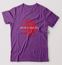 Load image into Gallery viewer, House of the Dragon T-Shirt for Men-Purple-Ektarfa.online