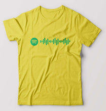 Load image into Gallery viewer, Spotify T-Shirt for Men-Yellow-Ektarfa.online