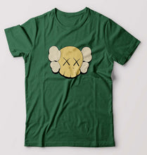Load image into Gallery viewer, Kaws T-Shirt for Men-Bottle Green-Ektarfa.online