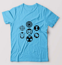 Load image into Gallery viewer, Marvel Superhero T-Shirt for Men-Light Blue-Ektarfa.online