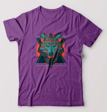Load image into Gallery viewer, Fox Wolf T-Shirt for Men-Purpul-Ektarfa.online