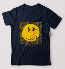 Load image into Gallery viewer, Good Vibes Emoji T-Shirt for Men-Ektarfa.online