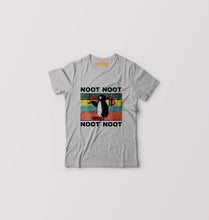 Load image into Gallery viewer, Pingu Kids T-Shirt for Boy/Girl-Grey-Ektarfa.online