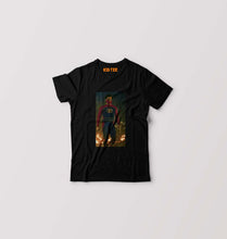 Load image into Gallery viewer, Minnal Murali Kids T-Shirt for Boy/Girl-Black-Ektarfa.online