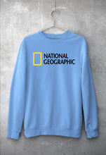 Load image into Gallery viewer, National geographic Unisex Sweatshirt for Men/Women-Baby Blue-Ektarfa.online