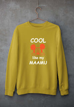 Load image into Gallery viewer, Cool Like My Maamu Unisex Sweatshirt for Men/Women-Mustard Yellow-Ektarfa.online