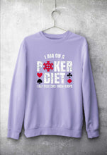 Load image into Gallery viewer, Poker Unisex Sweatshirt for Men/Women-Lavender-Ektarfa.online