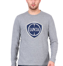 Load image into Gallery viewer, Lancia Full Sleeves T-Shirt for Men-Grey Melange-Ektarfa.online
