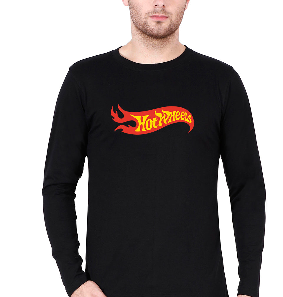 hot wheels Full Sleeves T-Shirt for Men-Black-Ektarfa.online