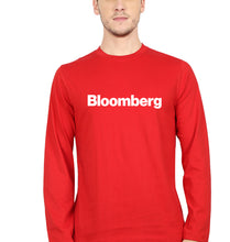 Load image into Gallery viewer, Bloomberg Full Sleeves T-Shirt for Men-red-Ektarfa.online
