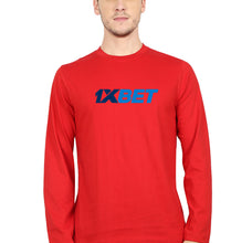 Load image into Gallery viewer, 1XBet Full Sleeves T-Shirt for Men-red-Ektarfa.online
