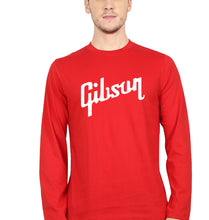 Load image into Gallery viewer, gibson Full Sleeves T-Shirt for Men-red-Ektarfa.online
