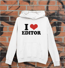 Load image into Gallery viewer, I LOVE EDITOR Hoodie for Men/Women
