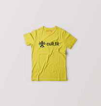 Load image into Gallery viewer, Cult Fit T-Shirt for Boy/Girl-Yellow-Ektarfa.online

