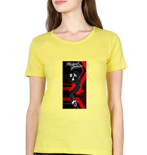 Load image into Gallery viewer, Michael Jackson T-Shirt for Women-Yellow-Ektarfa.online
