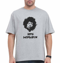 Load image into Gallery viewer, Jimi Hendrix Oversized T-Shirt for Men-Grey-Ektarfa.online
