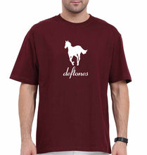 Load image into Gallery viewer, Deftones Oversized T-Shirt for Men-Maroon-Ektarfa.online
