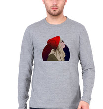 Load image into Gallery viewer, sabrina carpenter Full Sleeves T-Shirt for Men-Grey Melange-Ektarfa.online
