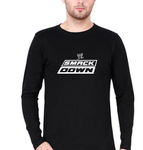 Load image into Gallery viewer, smackdown Full Sleeves T-Shirt for Men (Copy) (Copy)-Black-Ektarfa.online
