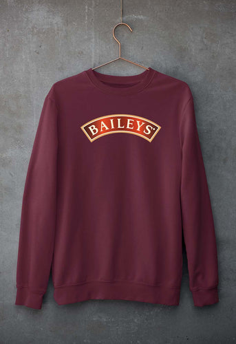 Baileys Unisex Sweatshirt for Men/Women-Maroon-Ektarfa.online