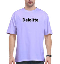 Load image into Gallery viewer, Deloitte Oversized T-Shirt for Men
