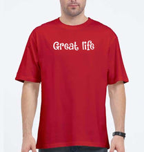 Load image into Gallery viewer, Great life Oversized T-Shirt for Men

