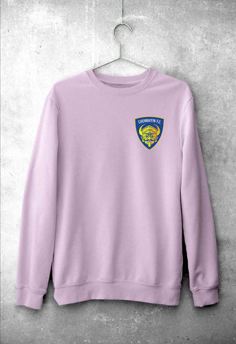 chennaiyin FC Sweatshirt for Men/Women-Light Pink-Ektarfa.online