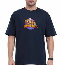 Load image into Gallery viewer, Fraggle Rock Oversized T-Shirt for Men-Navy Blue-Ektarfa.online
