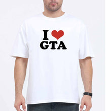 Load image into Gallery viewer, I LOVE GTA Oversized T-Shirt for Men
