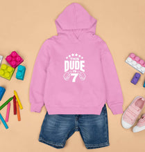 Load image into Gallery viewer, 7th Happy Birthday Kids Hoodie for Boy/Girl-Light Baby Pink-Ektarfa.online
