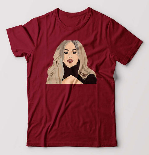 sabrina carpenter T-Shirt for Men-Maroon-Ektarfa.online