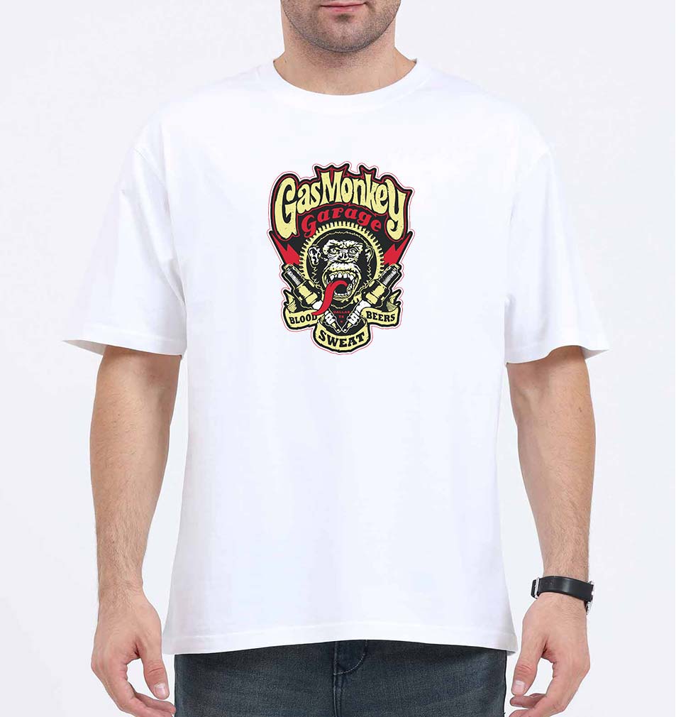 Gas Monkey Oversized T-Shirt for Men