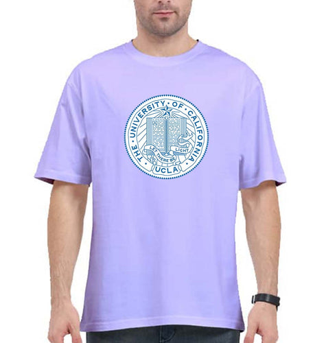 ucla Oversized T-Shirt for Men-Lavender-Ektarfa.online