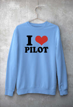 Load image into Gallery viewer, I LOVE PILOT Sweatshirt for Men/Women
