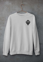 Load image into Gallery viewer, sikh Sweatshirt for Men/Women-Grey Melange-Ektarfa.online
