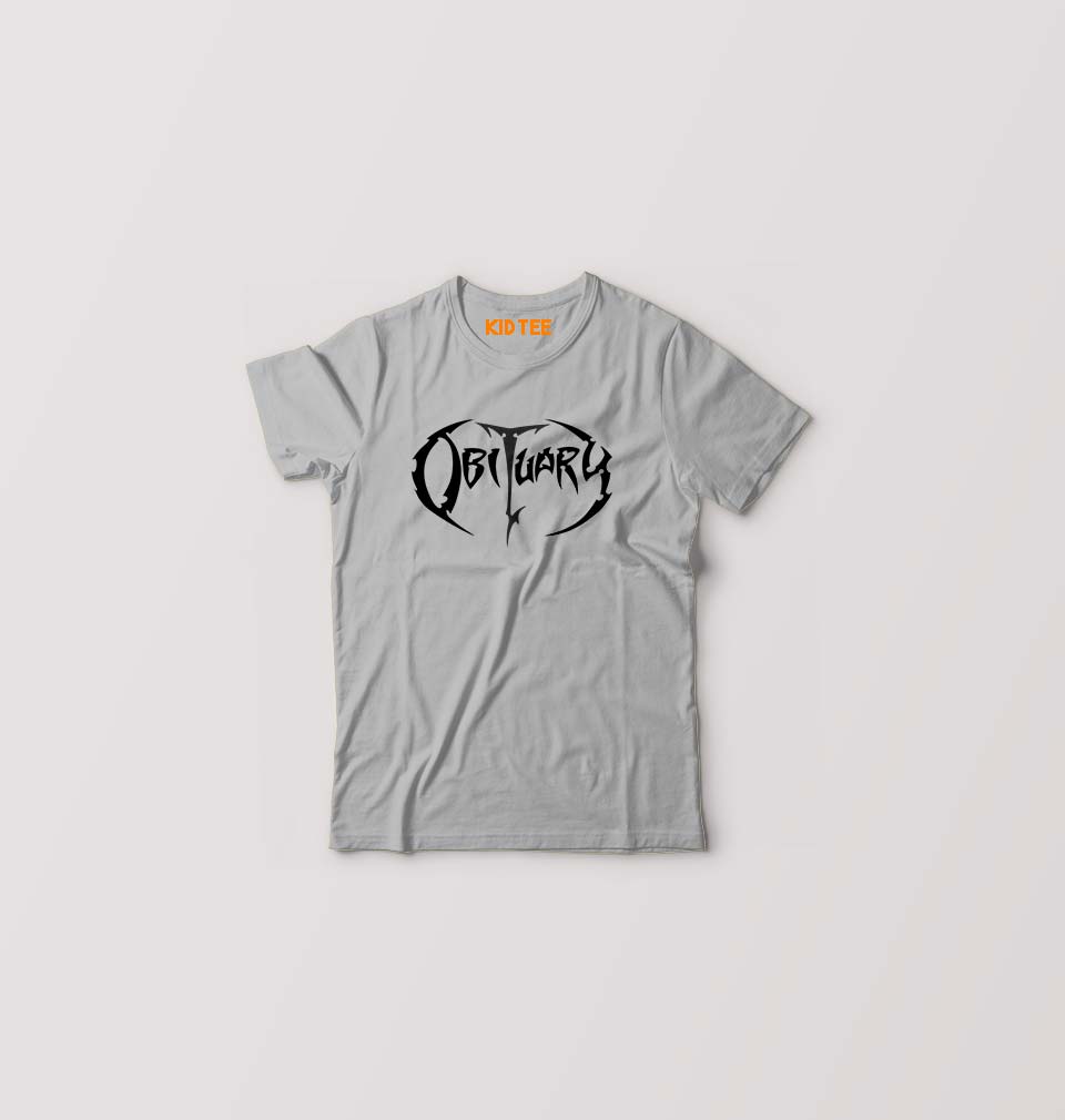 Obituary T-Shirt for Boy/Girl-Grey-Ektarfa.online