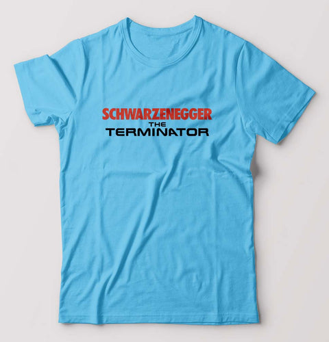 terminator T-Shirt for Men-Light Blue-Ektarfa.online