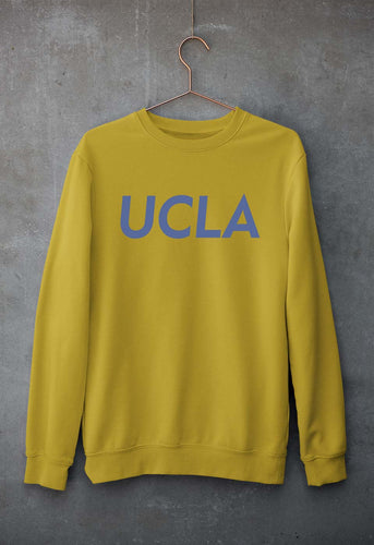 UCLA Sweatshirt for Men/Women-Mustard Yellow-Ektarfa.online