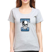 Load image into Gallery viewer, Stone Cold Steve Austin T-Shirt for Women-Grey Melange-Ektarfa.online
