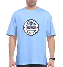 Load image into Gallery viewer, Mumbai Fc Oversized T-Shirt for Men-Baby Blue-Ektarfa.online
