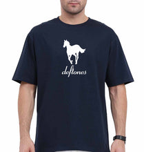 Load image into Gallery viewer, Deftones Oversized T-Shirt for Men-Navy Blue-Ektarfa.online
