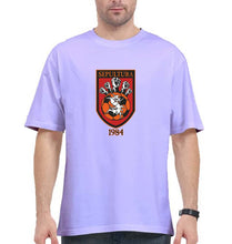Load image into Gallery viewer, Sepultura Oversized T-Shirt for Men-Lavender-Ektarfa.online
