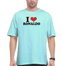 Load image into Gallery viewer, I LOVE RONALDO Oversized T-Shirt for Men
