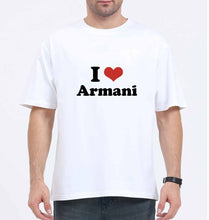 Load image into Gallery viewer, I Love Armani Oversized T-Shirt for Men
