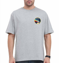 Load image into Gallery viewer, Isro Oversized T-Shirt for Men-Grey-Ektarfa.online
