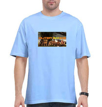 Load image into Gallery viewer, outer banks Oversized T-Shirt for Men-Baby Blue-Ektarfa.online
