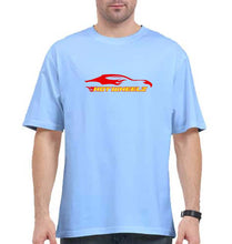 Load image into Gallery viewer, hotwheelz Oversized T-Shirt for Men-Baby Blue-Ektarfa.online
