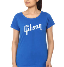 Load image into Gallery viewer, gibson T-Shirt for Women-Royal Blue-Ektarfa.online
